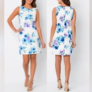 NWT ALYX Sleeveless Floral Print Sheath Dress Size 14 Plus Size